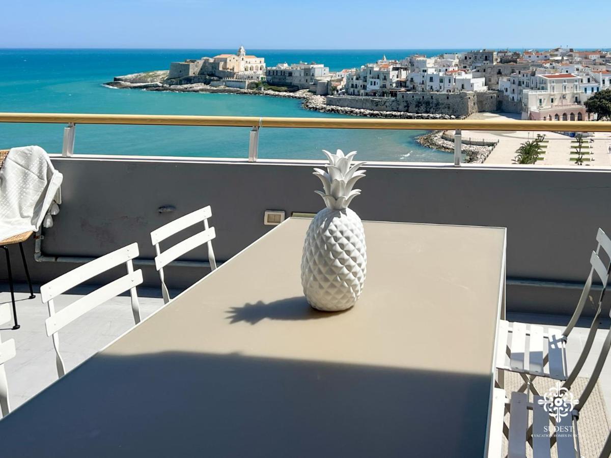 Apartmán Infinito - Attico Sul Mare Vieste Exteriér fotografie
