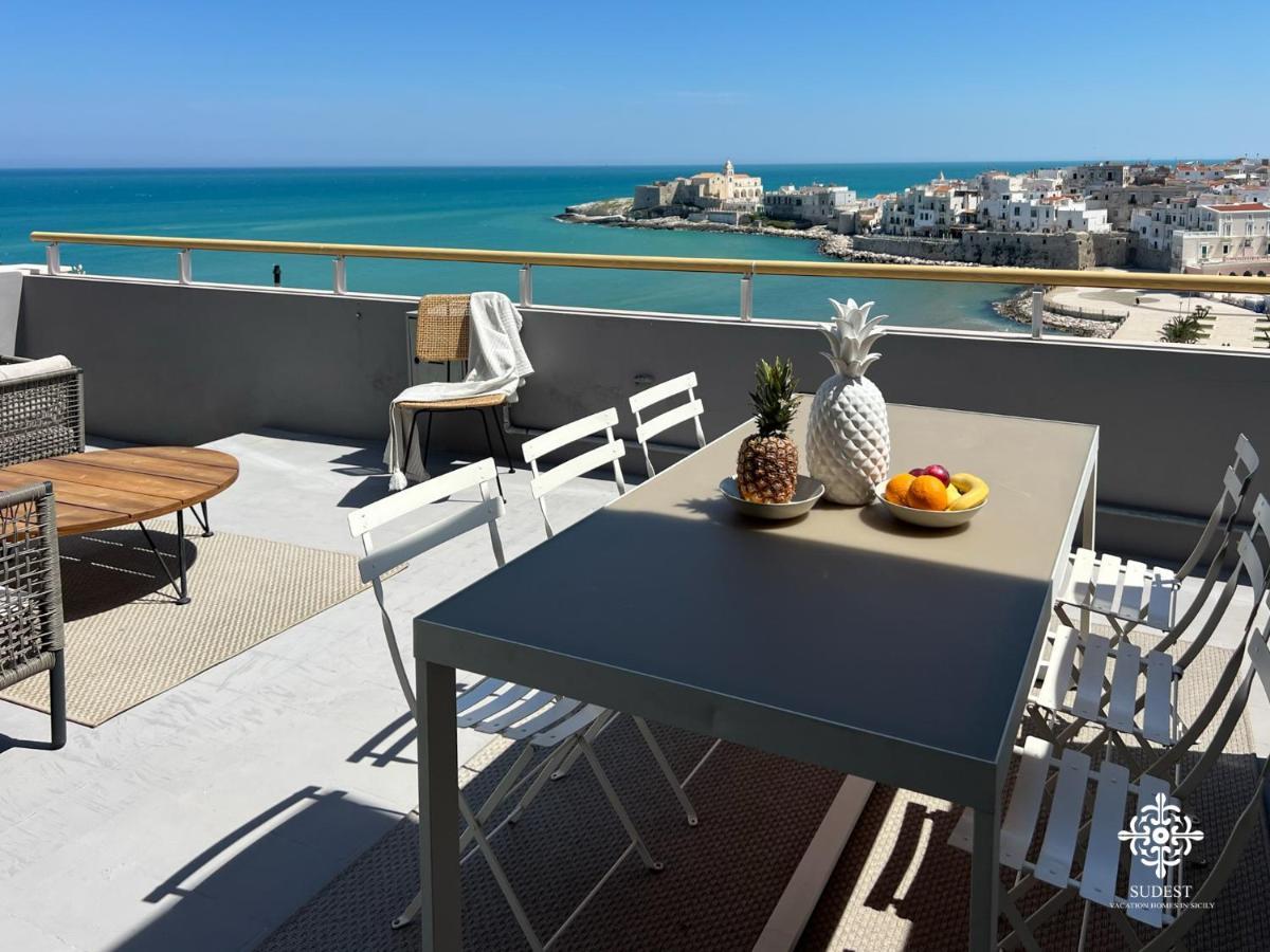Apartmán Infinito - Attico Sul Mare Vieste Exteriér fotografie